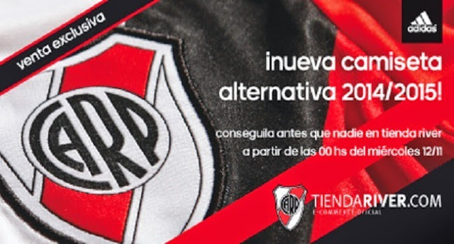 Se pone en venta la nueva camiseta suplente de River Se pone en venta la nueva camiseta suplente de River