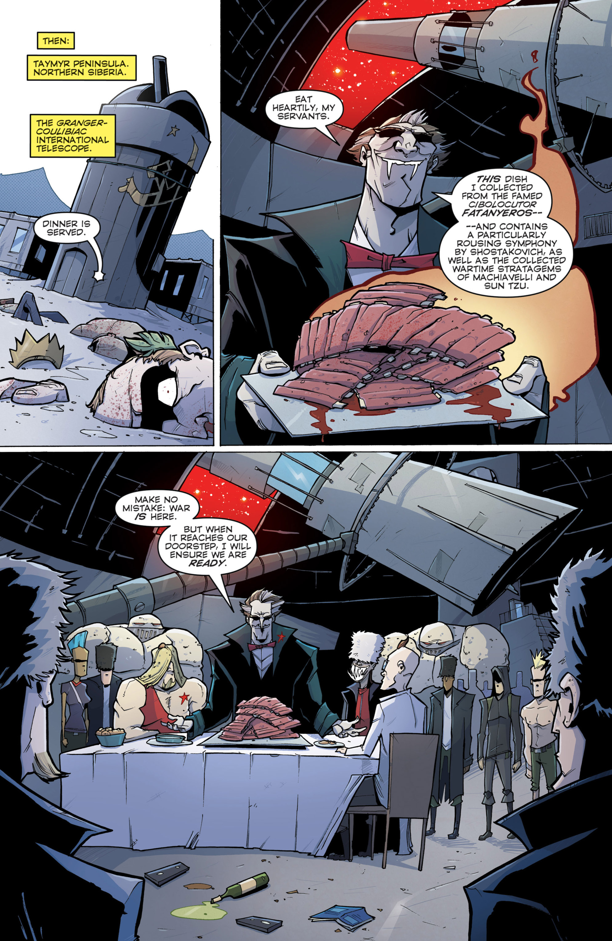 Read online Chew comic -  Issue #50 - 3