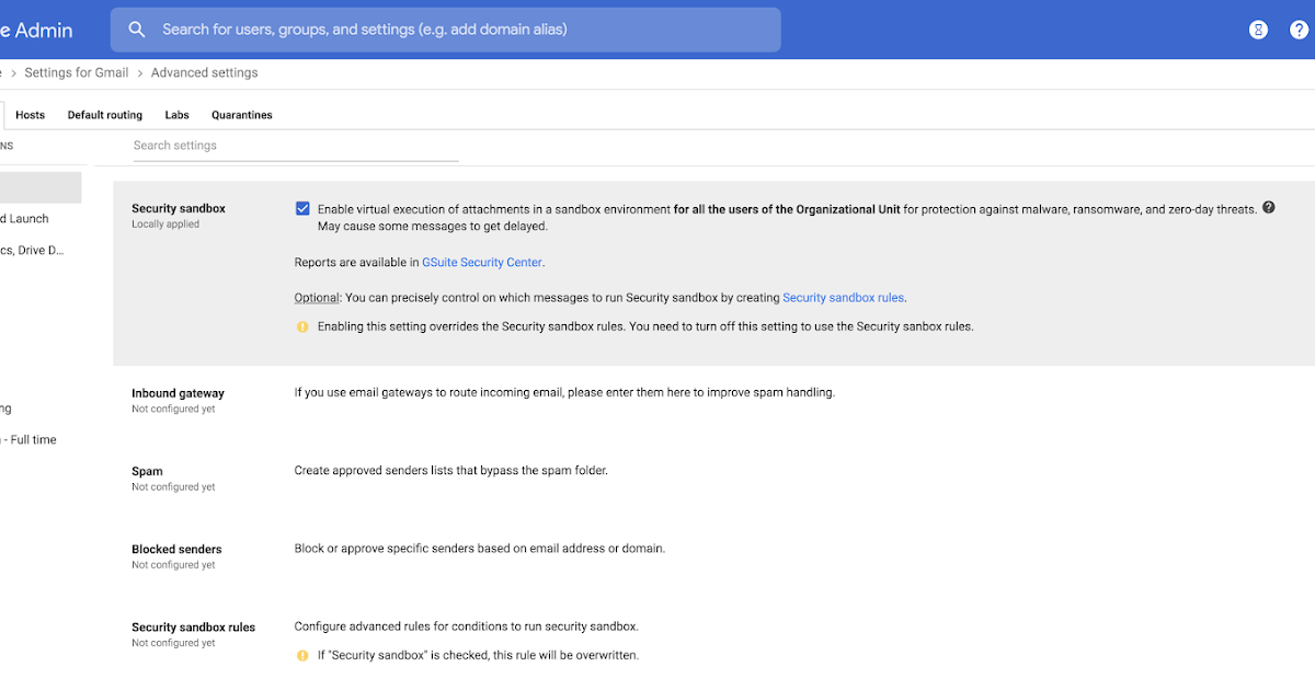 Google Workspace Updates Increase email security with the security