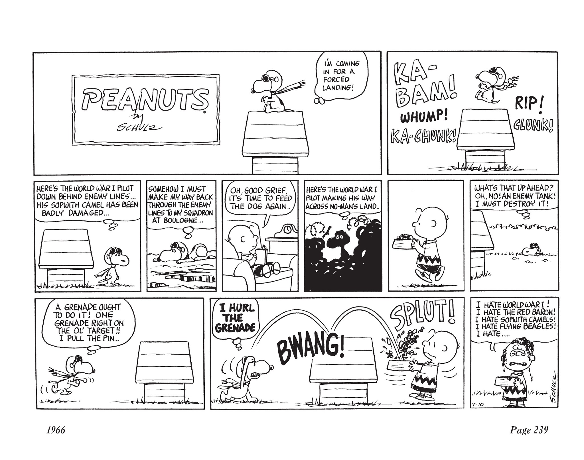 Read online The Complete Peanuts comic -  Issue # TPB 8 - 251
