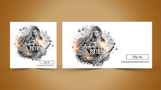 Facebook Ads Banner Design For Fashion Photoshop Tutorial