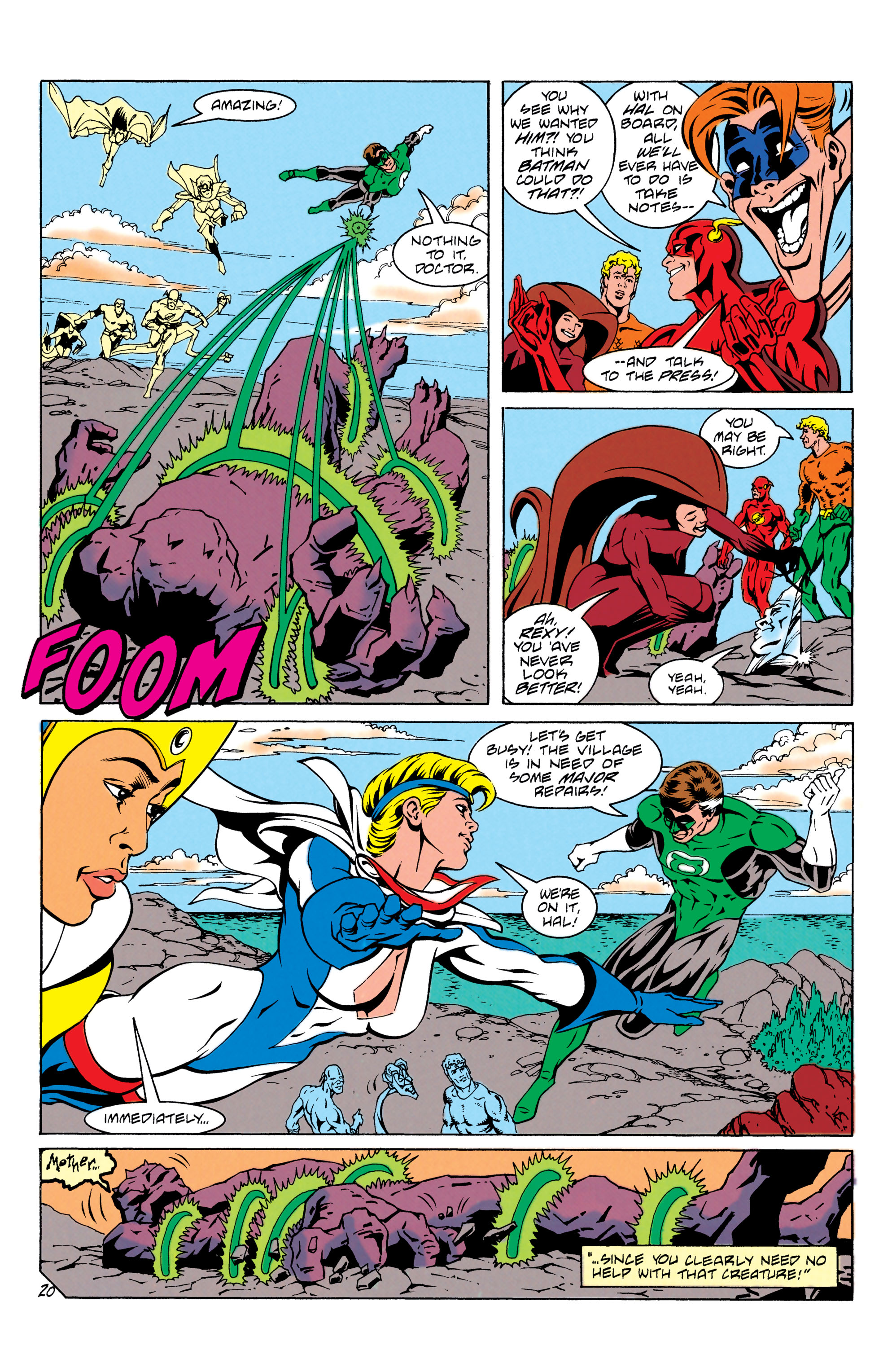 Read online Justice League Europe comic -  Issue #40 - 20