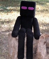 PATRON GRATIS ENDERMAN (MINEGRAF) AMIGURUMI 887