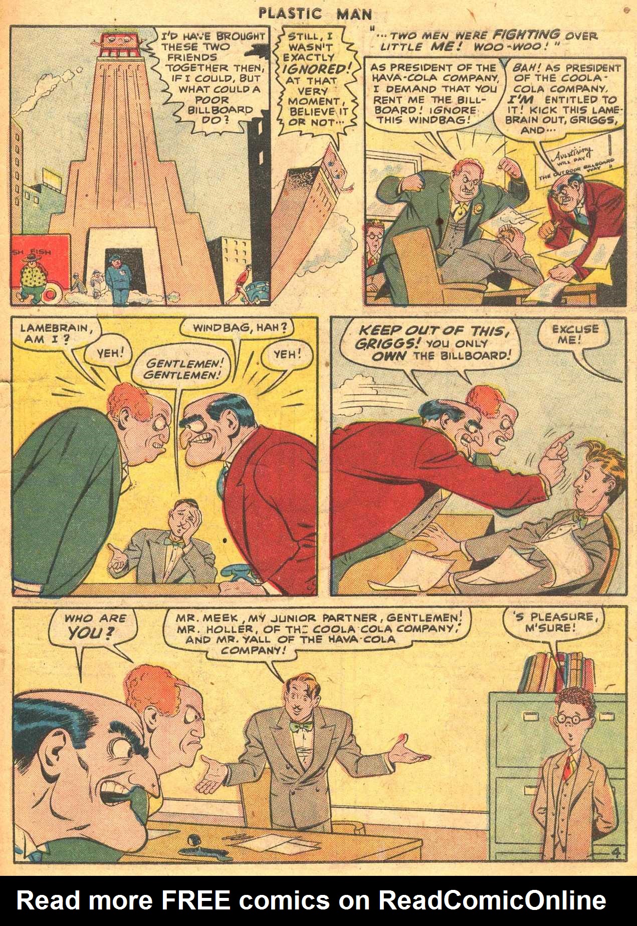 Read online Plastic Man (1943) comic -  Issue #7 - 39