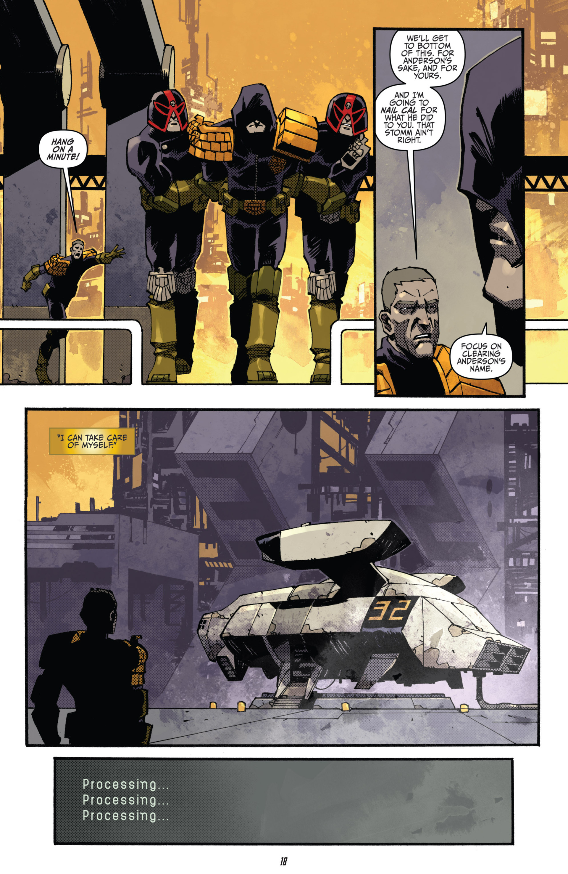 Read online Judge Dredd (2012) comic -  Issue #16 - 20