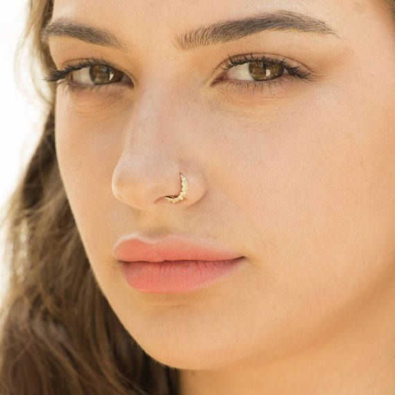 40 Nose Ring Ideas for Adds Pretty your Appearance AzzFeed