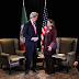 Encuentro de Claudia Ruiz Massieu con John Kerry