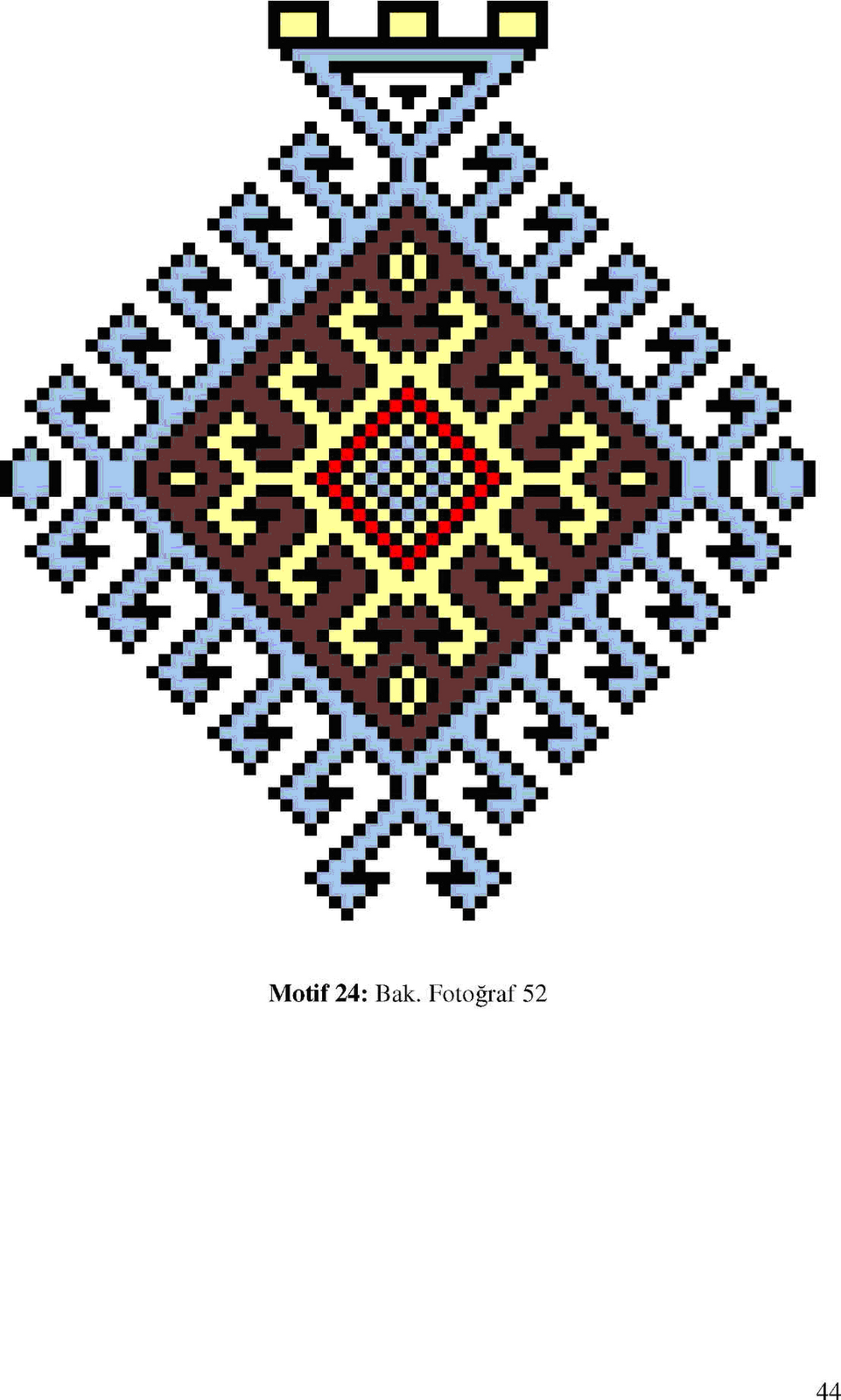 Cami Halı ve Desenleri Bergama Halı Motifleri