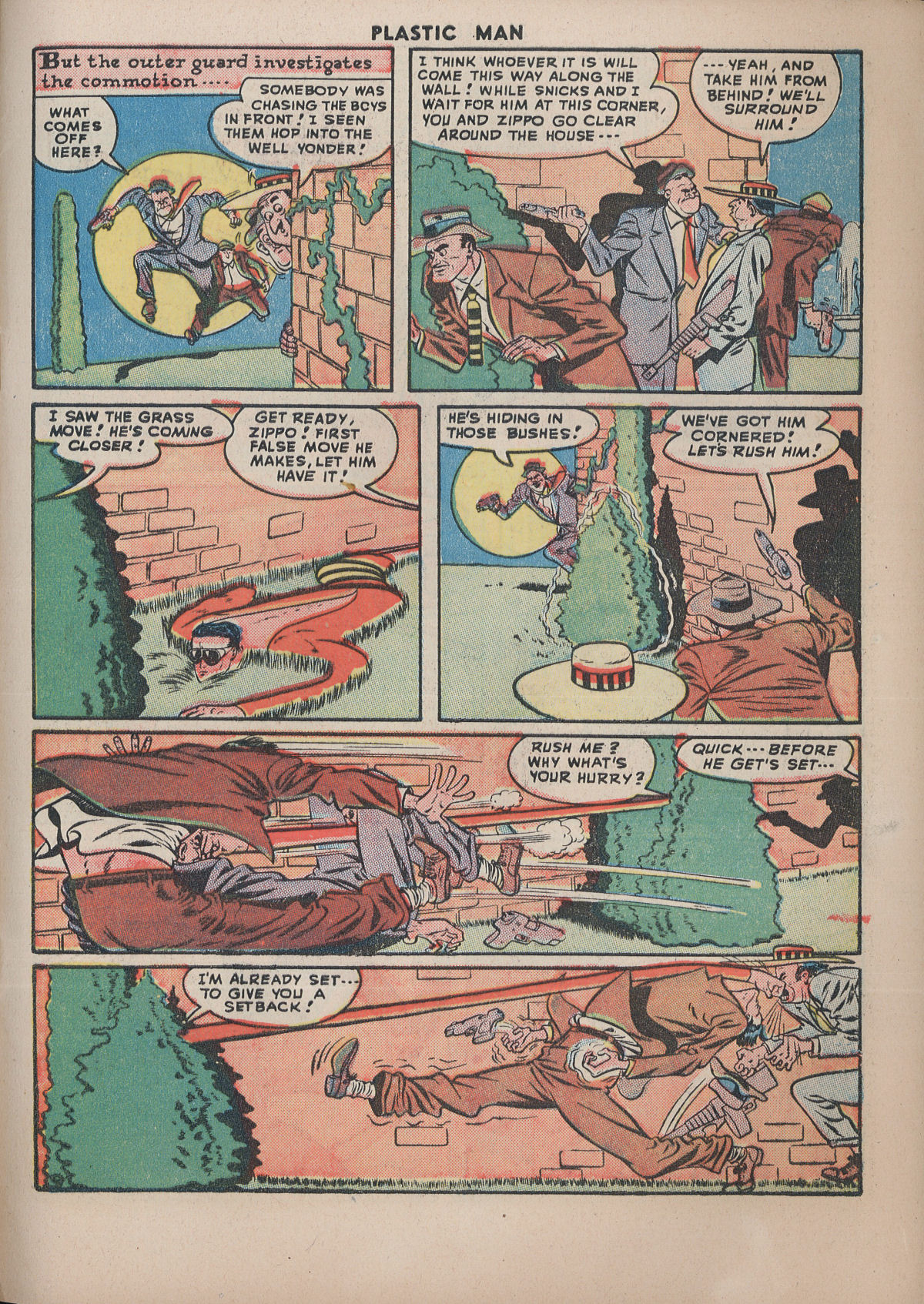 Read online Plastic Man (1943) comic -  Issue #11 - 11