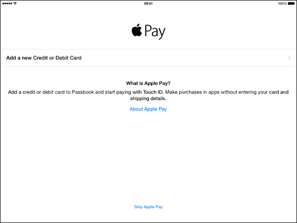 Apple Pay in iOS 8.1 (1)
