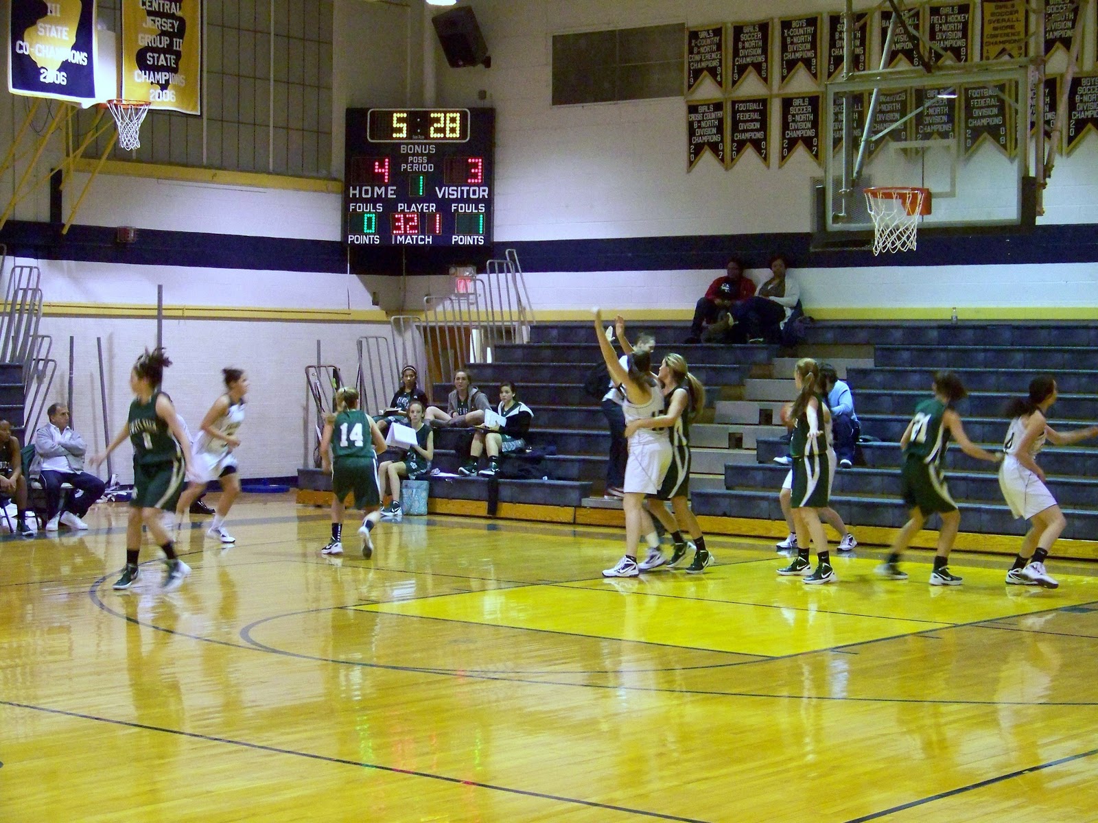 Freehold Boro HS Girls Basketball Colts Neck 01/19/12