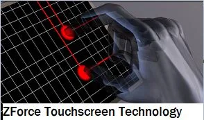 ZForce Touchscreen Technology seminar report ppt