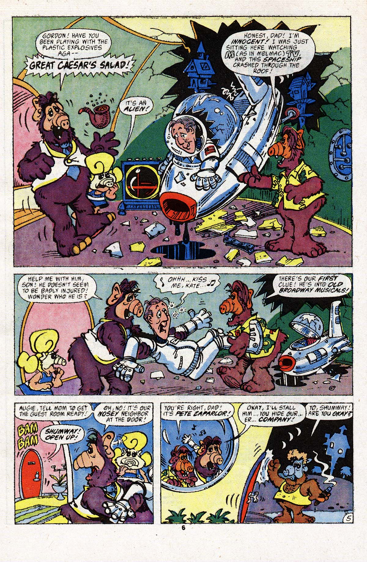 Read online ALF comic -  Issue #3 - 6
