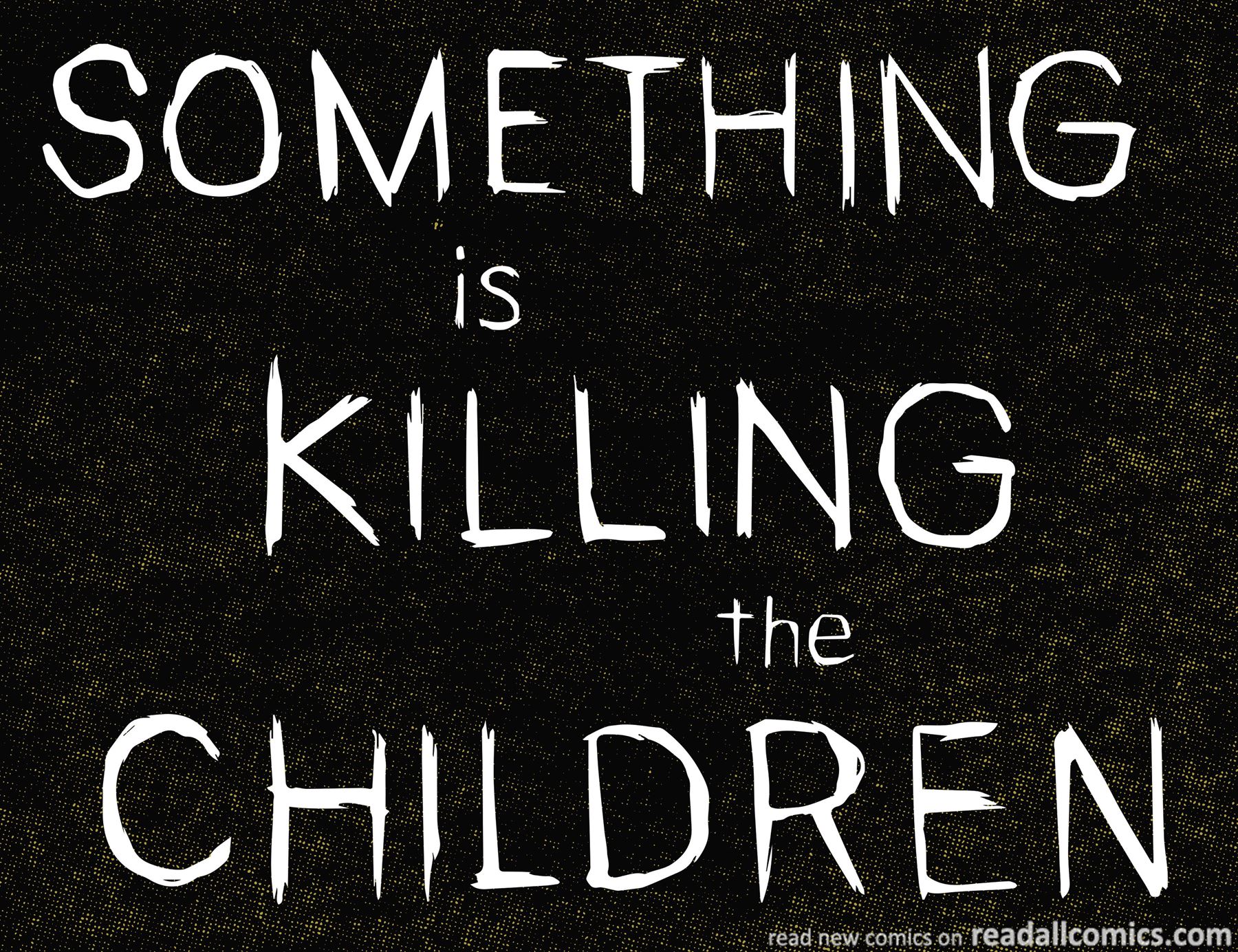 Something is Killing the Children chapter 4 page 11