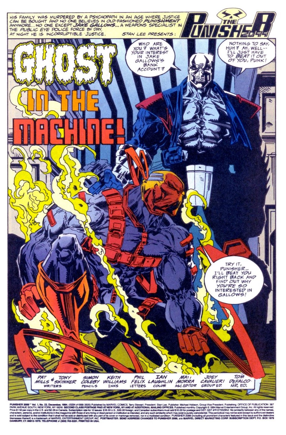 Read online Punisher 2099 comic -  Issue #23 - 2