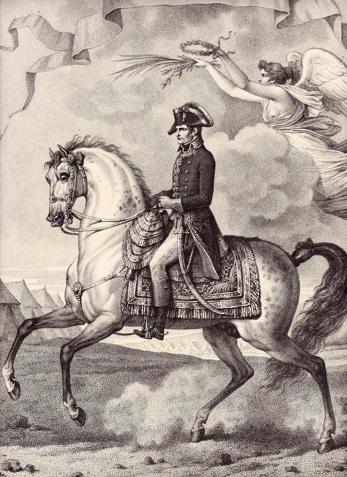 Egli si fece condurre quindi a bordo di una nave inglese il Bellerofonte dichiarando di volersi mettere sotto la protezione dell Inghilterra