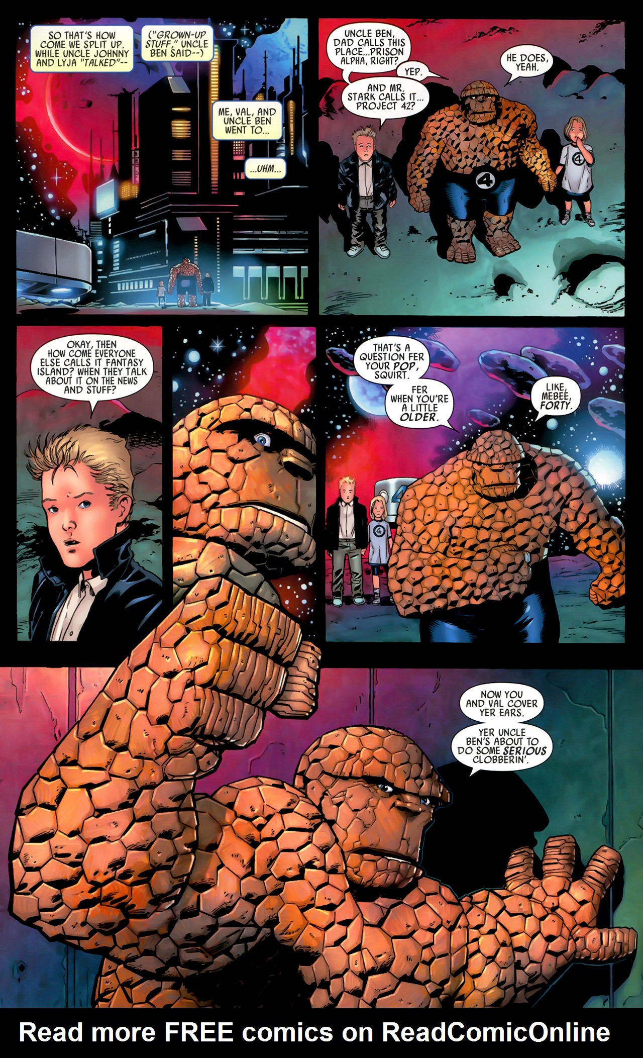 Read online Secret Invasion: Fantastic Four comic -  Issue #3 - 10