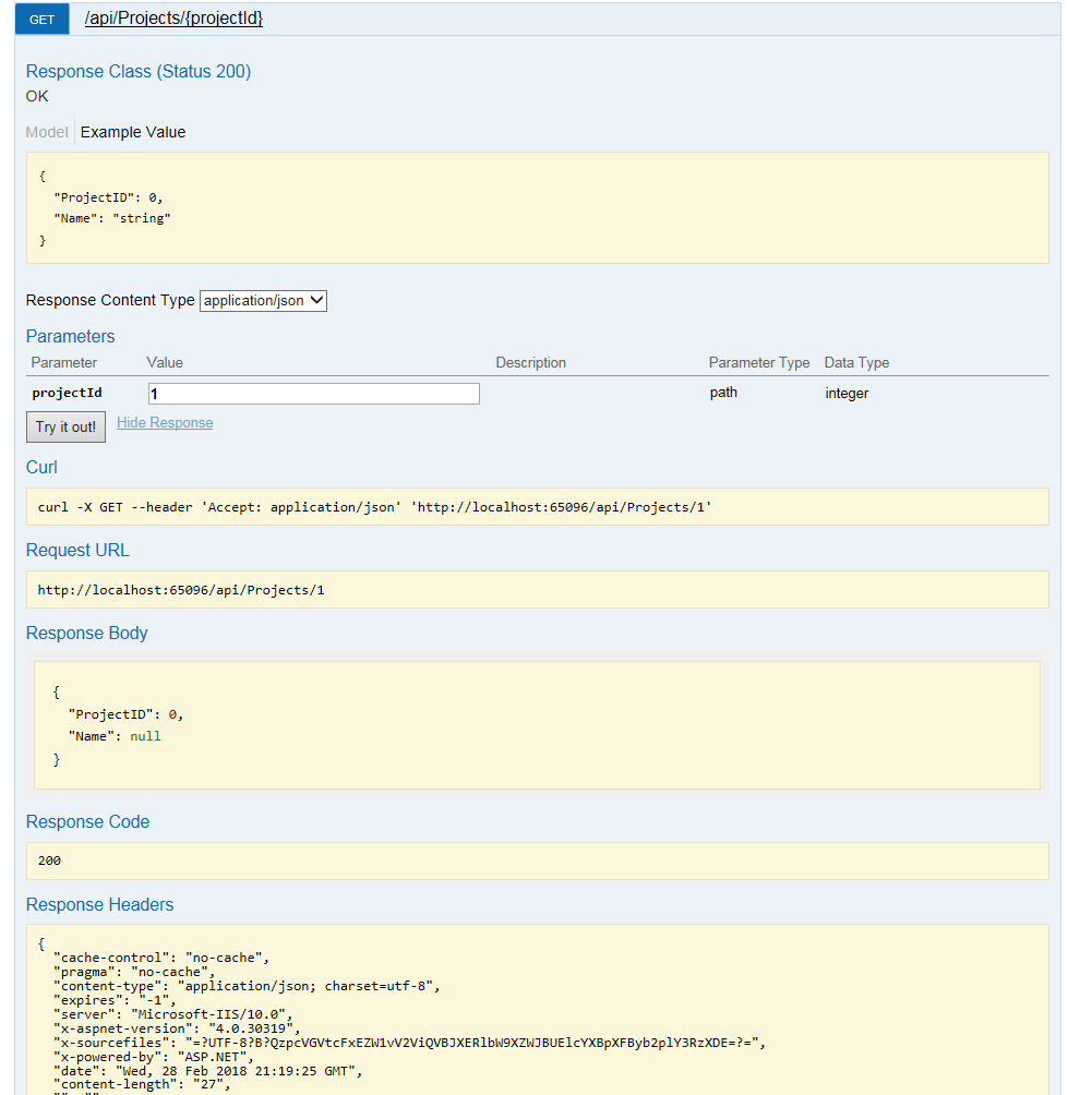 Developer Points: How to use Swagger in Web API