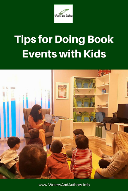 Tips for Doing Book Events with Kids @jolinsdell