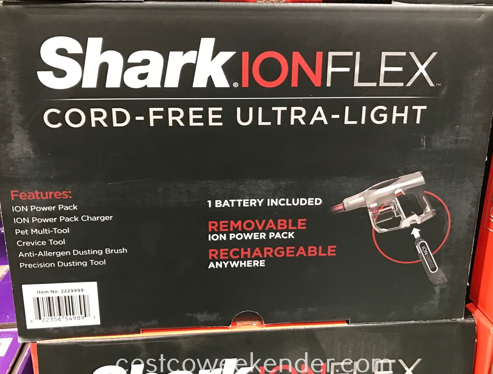 Shark Ion Flex Cordfree Vacuum Costco Weekender