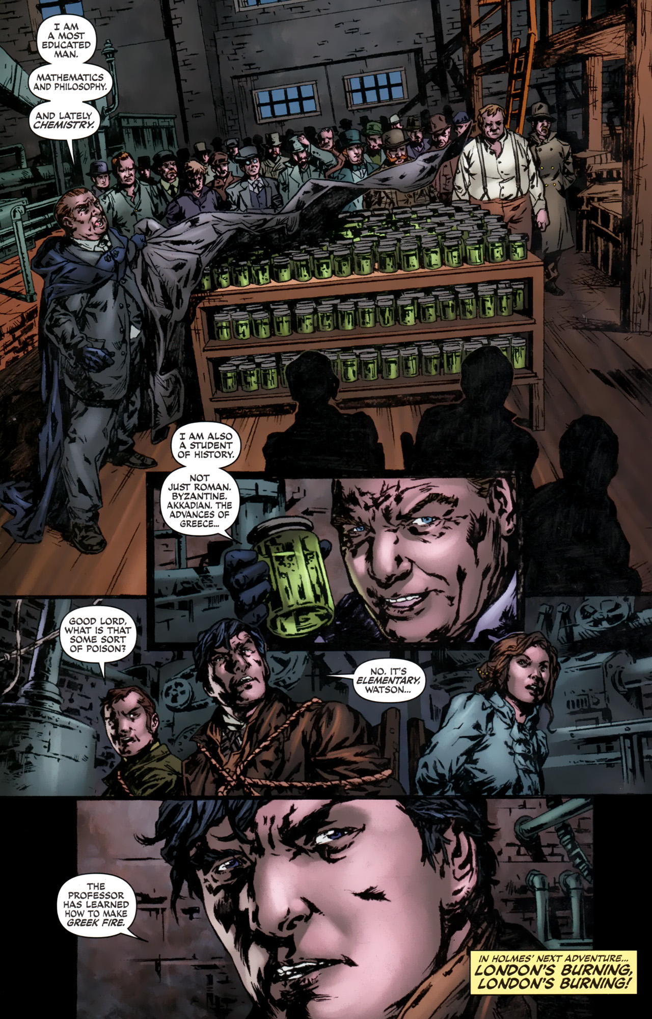 Read online Sherlock Holmes: Year One comic -  Issue #5 - 25