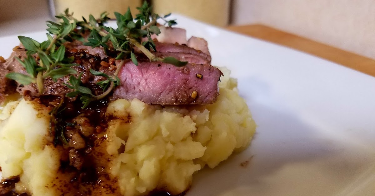 The Cooking Corner Venison Steak with Pan Jus