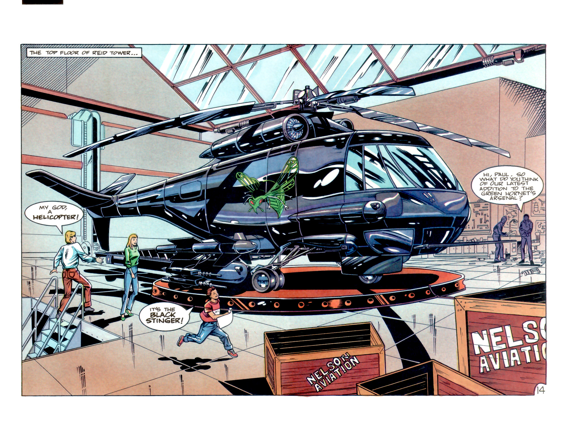 Read online The Green Hornet (1989) comic -  Issue #11 - 14