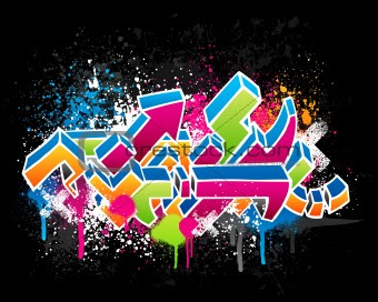 8 Colorful Graffiti Backgrounds || Graffiti Tutorial