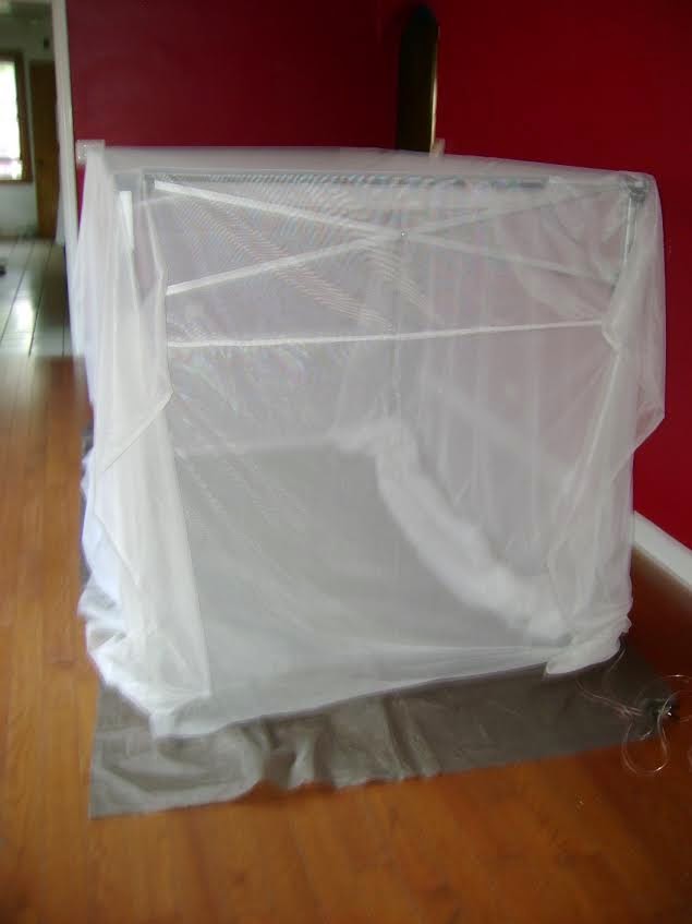 "No Radiation For You" blog A Faraday Cage/Tent/Sleeping