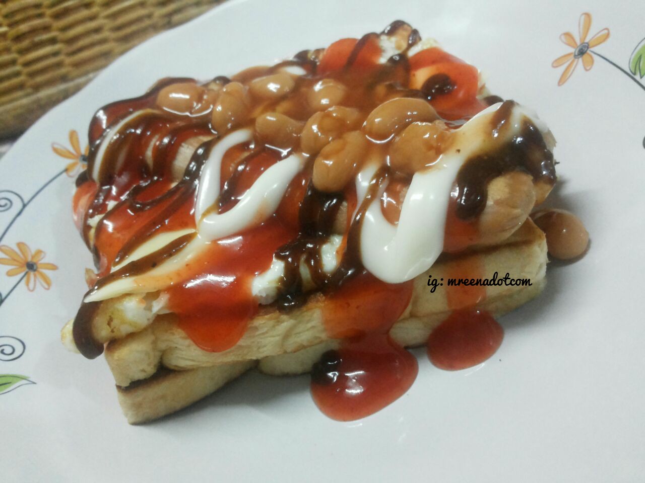 Roti Bakar Telur Recipe
