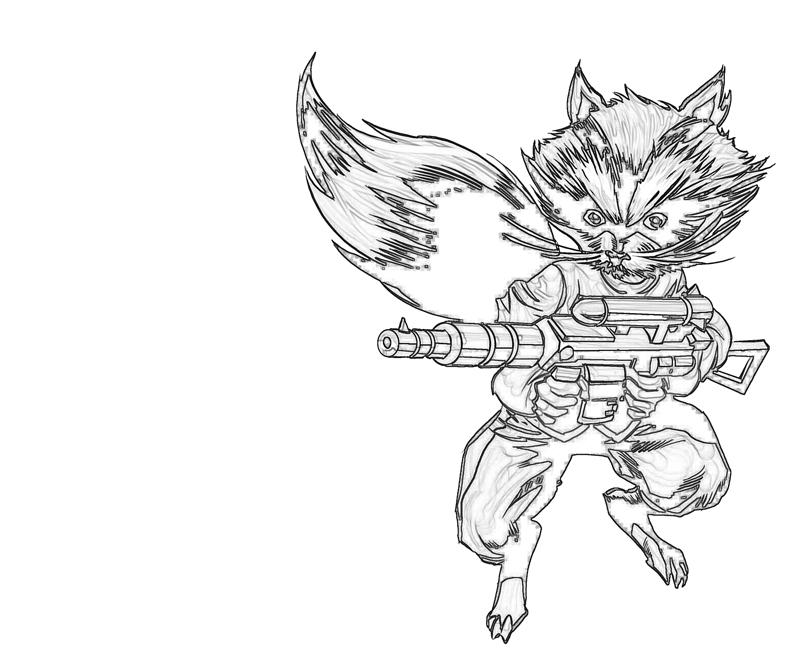 rocket-raccoon-look-coloring-pages