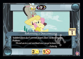 My Little Pony Reforming a Draconequus Absolute Discord CCG Card