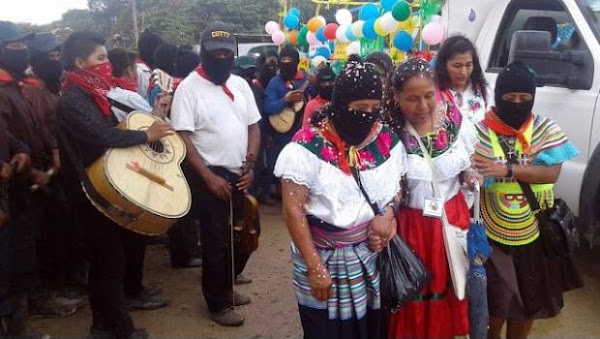 Continúa 'Marichuy' de gira por territorios zapatistas ¿Votarías por ella?