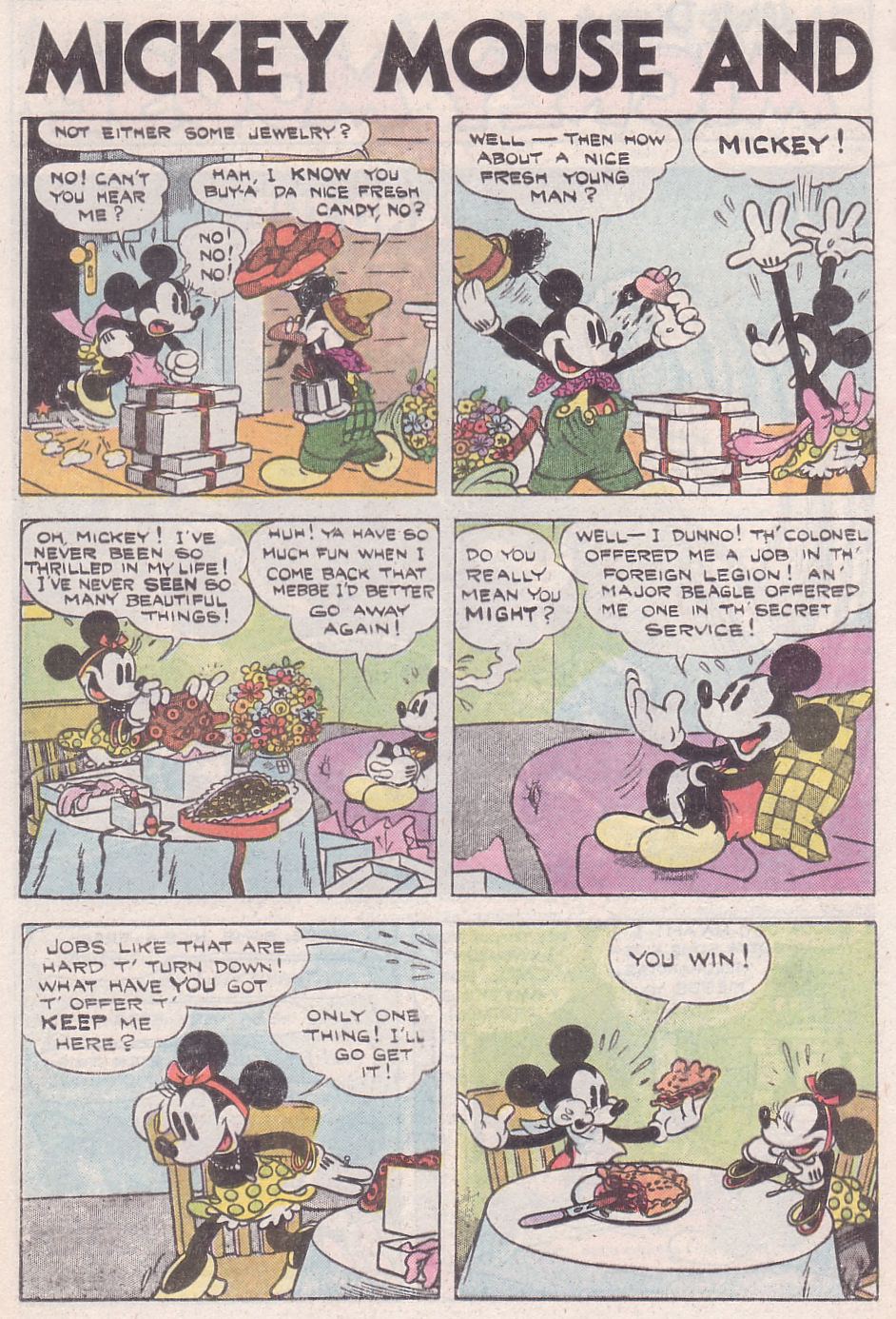 Read online Walt Disney's Mickey Mouse comic -  Issue #219 - 4