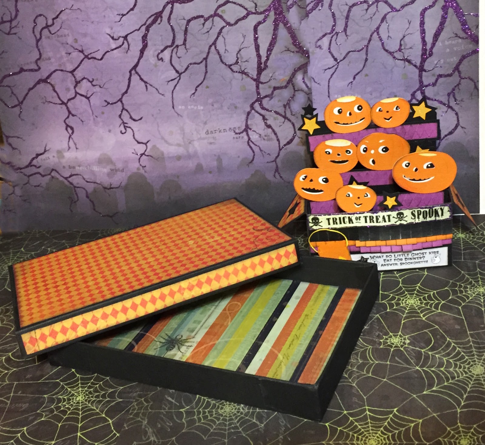 Deb's Crafty Side Halloween Pumpkin Party