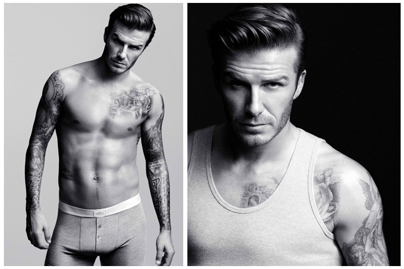 MEN'S BOOKMARK: David Beckham Underwear Ads for H&M Revealed