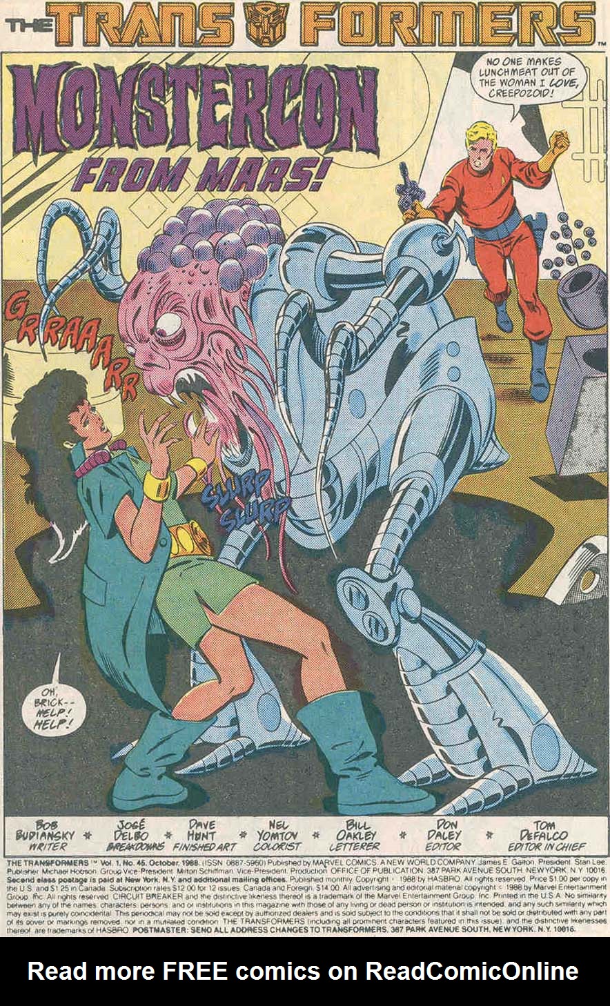 The Transformers (1984) issue 45 - Page 2