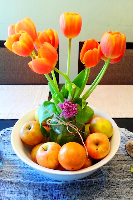 mother's day, tulips, table decor, HAPPY MOTHER'S DAY,