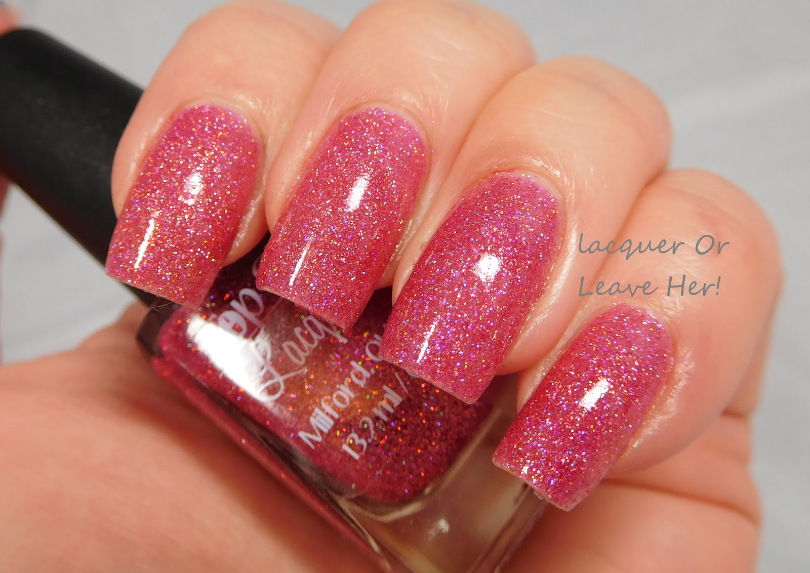 Lacquer or Leave Her! Before & After Sexy Roses (Top Shelf Lacquer