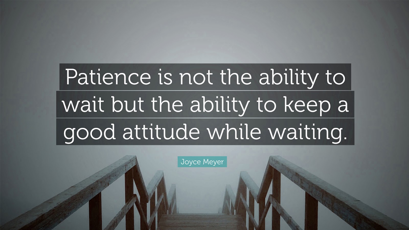 Patience is a business virtue even in this age of instant gratification