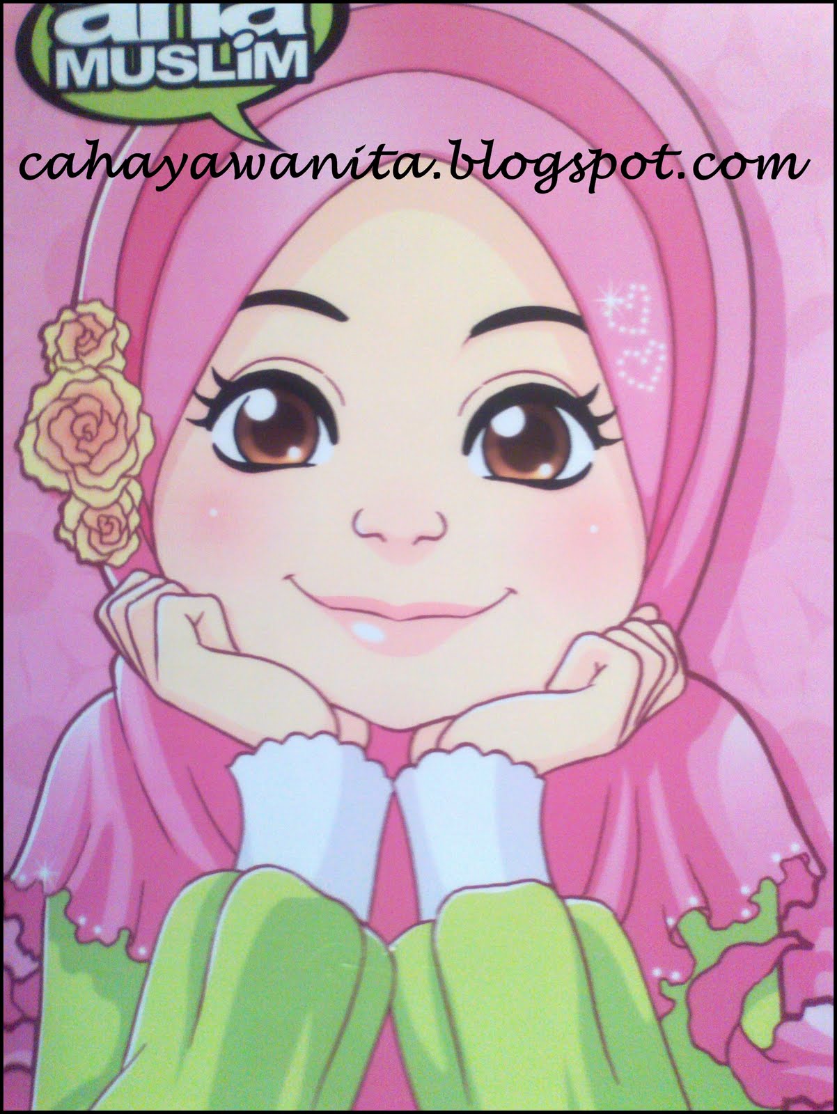 Gambar Kartun Muslimah Bercadar Apps Directories Kabar Bola