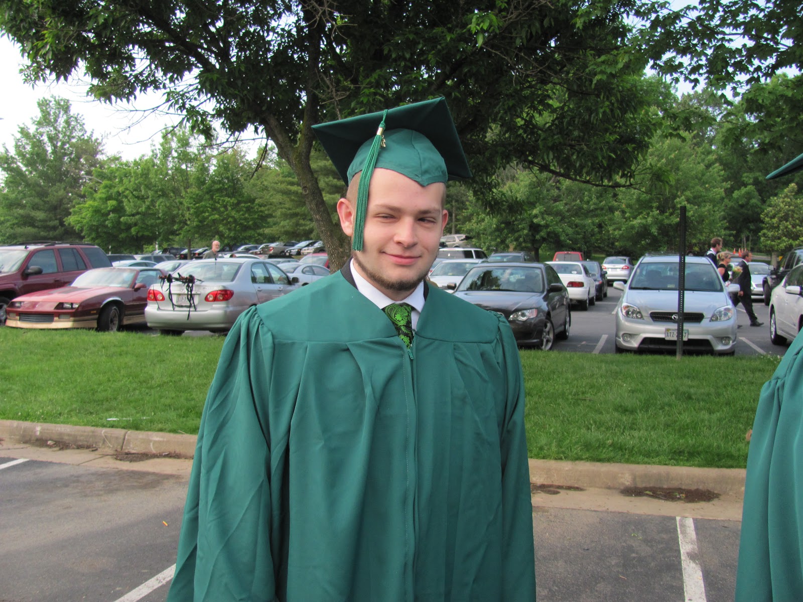 Laserlight Josh's graduation