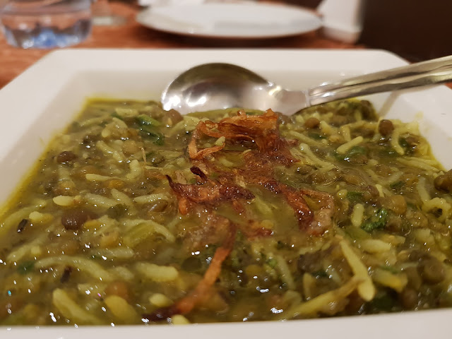 food blogger dubai grand barbeque palak khichadi