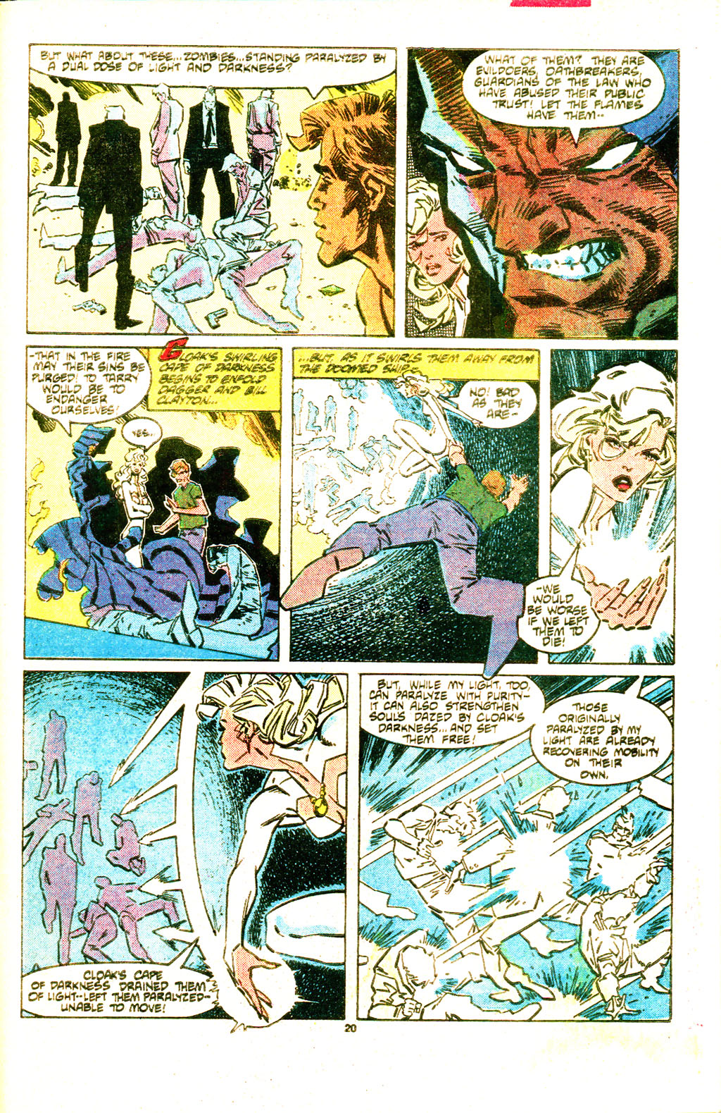 Read online Cloak and Dagger (1985) comic -  Issue #7 - 21