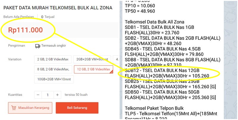 Mana Yang Lebih Murah Paket Xl / Paket
