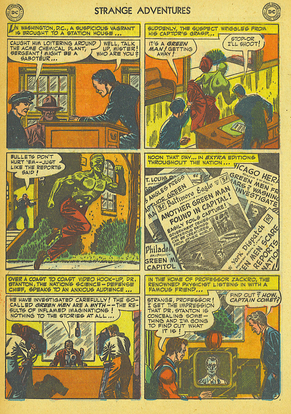 Read online Strange Adventures (1950) comic -  Issue #17 - 4