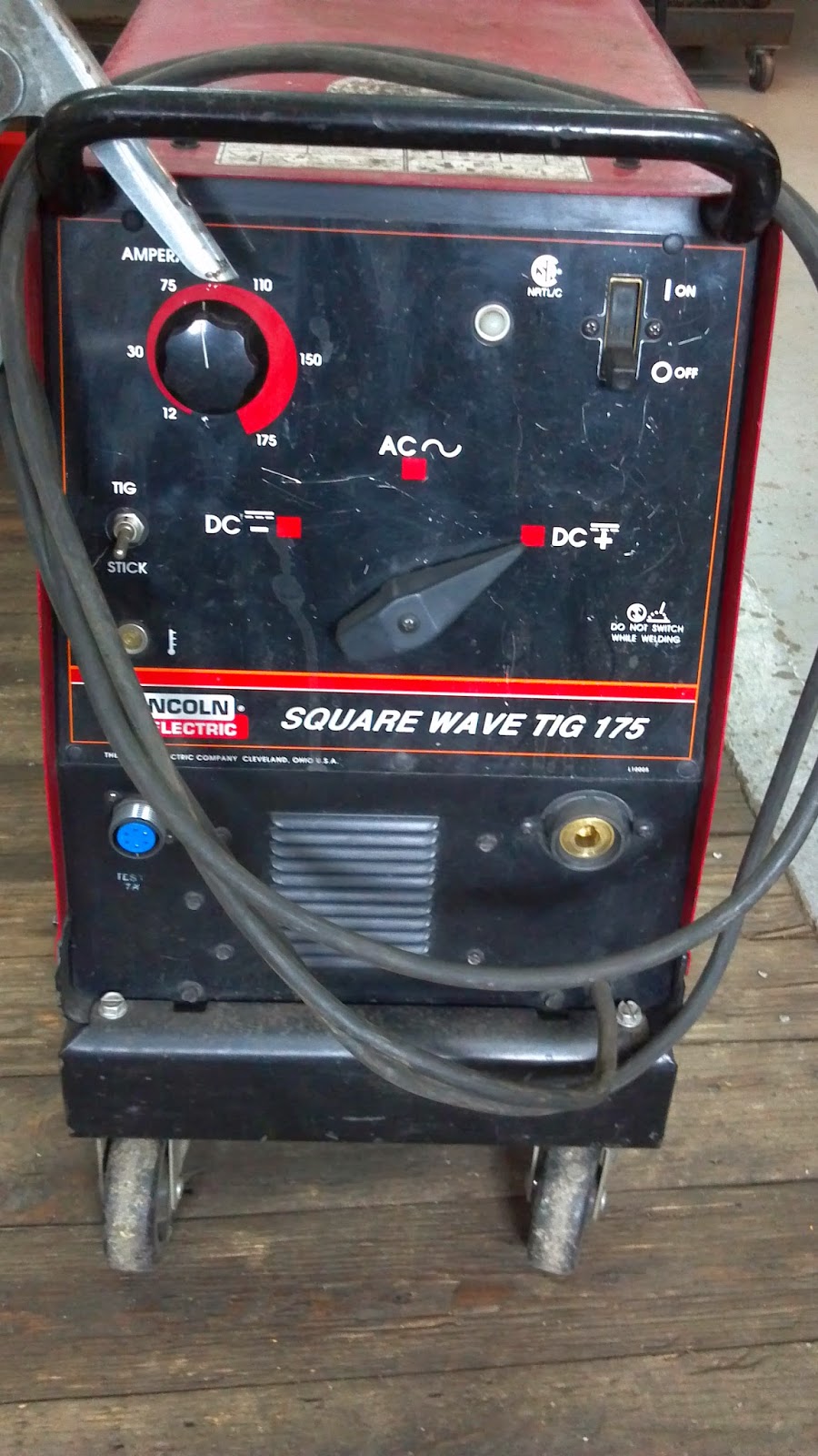 Brucker Brothers: FOR SALE: Lincoln Square Wave TIG 175 with medium