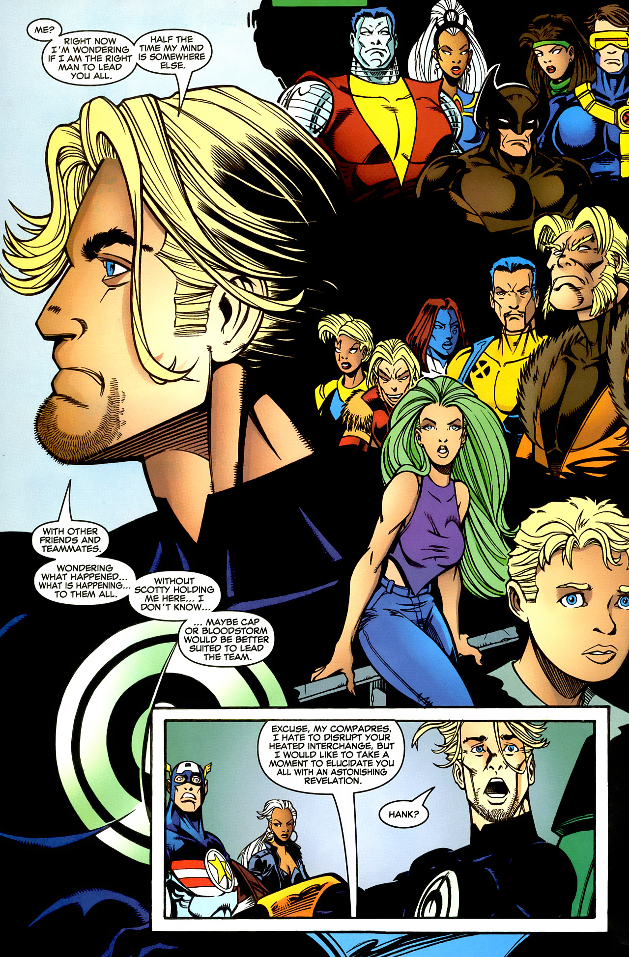Read online Mutant X comic -  Issue #23 - 21