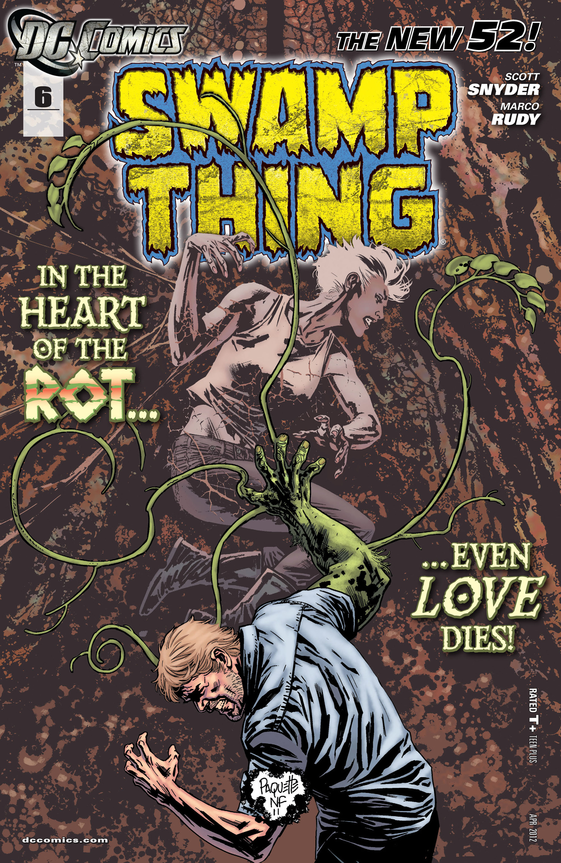Read online Swamp Thing (2011) comic -  Issue #6 - 1