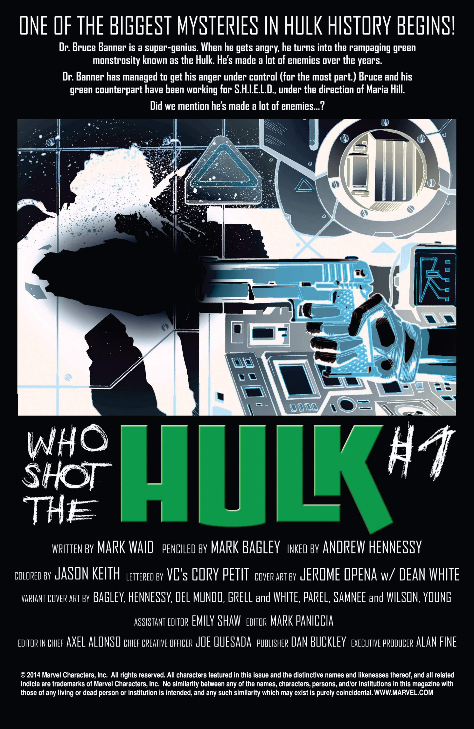 Read online Hulk (2014) comic -  Issue #1 - 2